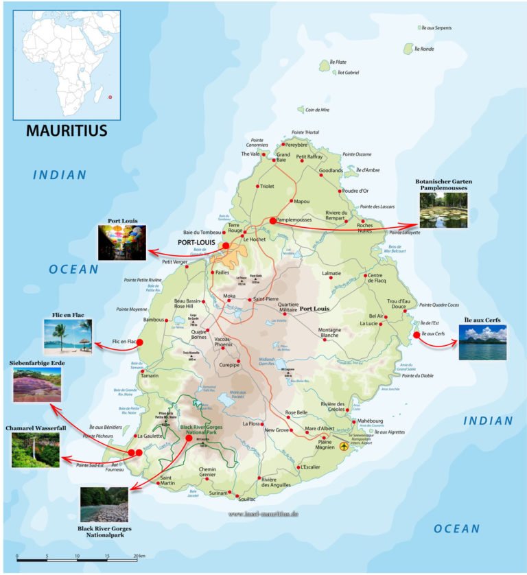 Die 7 schönsten Sehenswürdigkeiten auf Mauritius